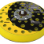 The Mirka 916SGV features a soft edge, and 52 vacuum holes. The Mirka 916SGV features a soft edge, and 52 vacuum holes.
